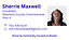 Image of Sherrie Maxwell